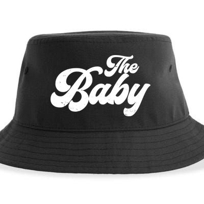 Retro The Baby Matching Family Sustainable Bucket Hat