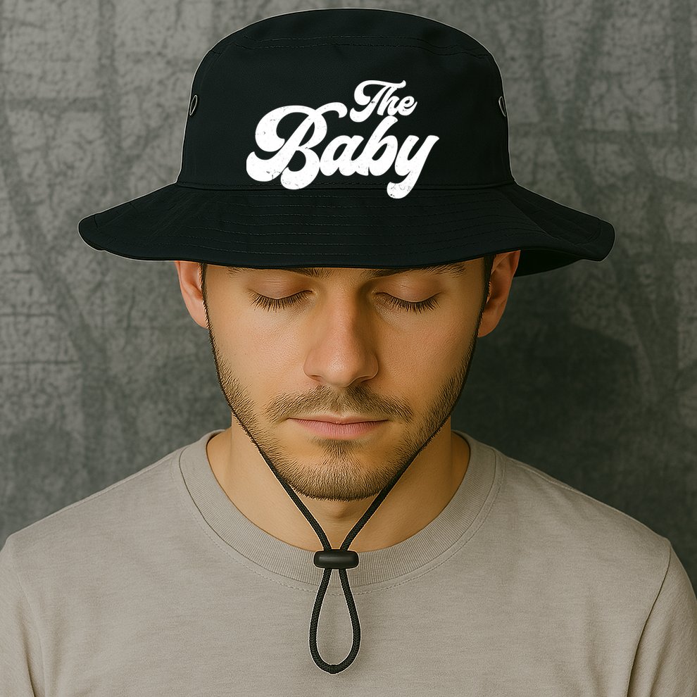Retro The Baby Matching Family Bucket Hat