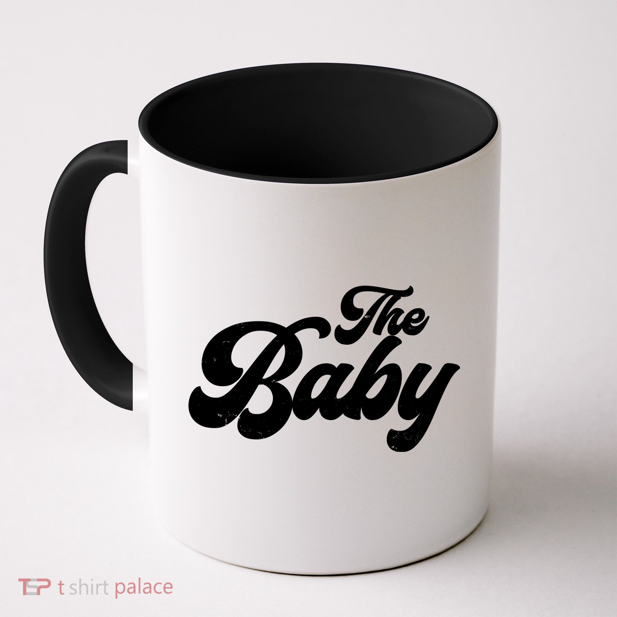 Retro The Baby Matching Family Mug