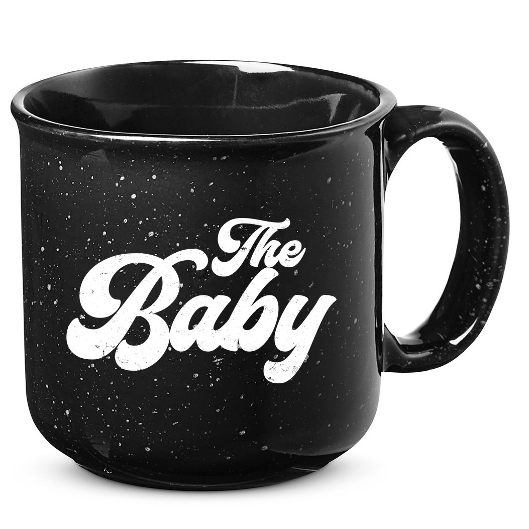 Retro The Baby Matching Family 15oz Campfire Ceramic Mug