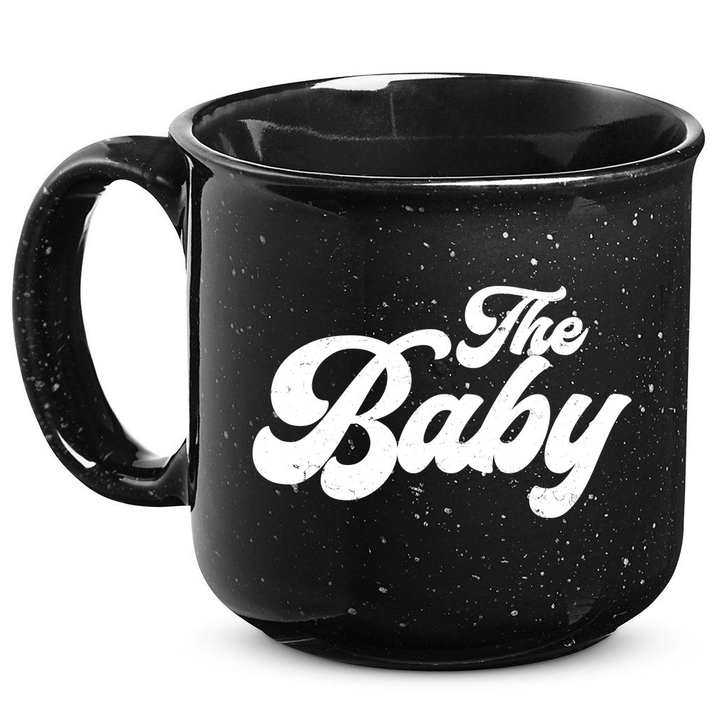 Retro The Baby Matching Family 15oz Campfire Ceramic Mug