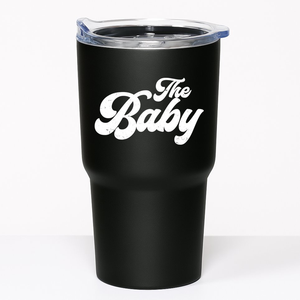 Retro The Baby Matching Family Tumbler