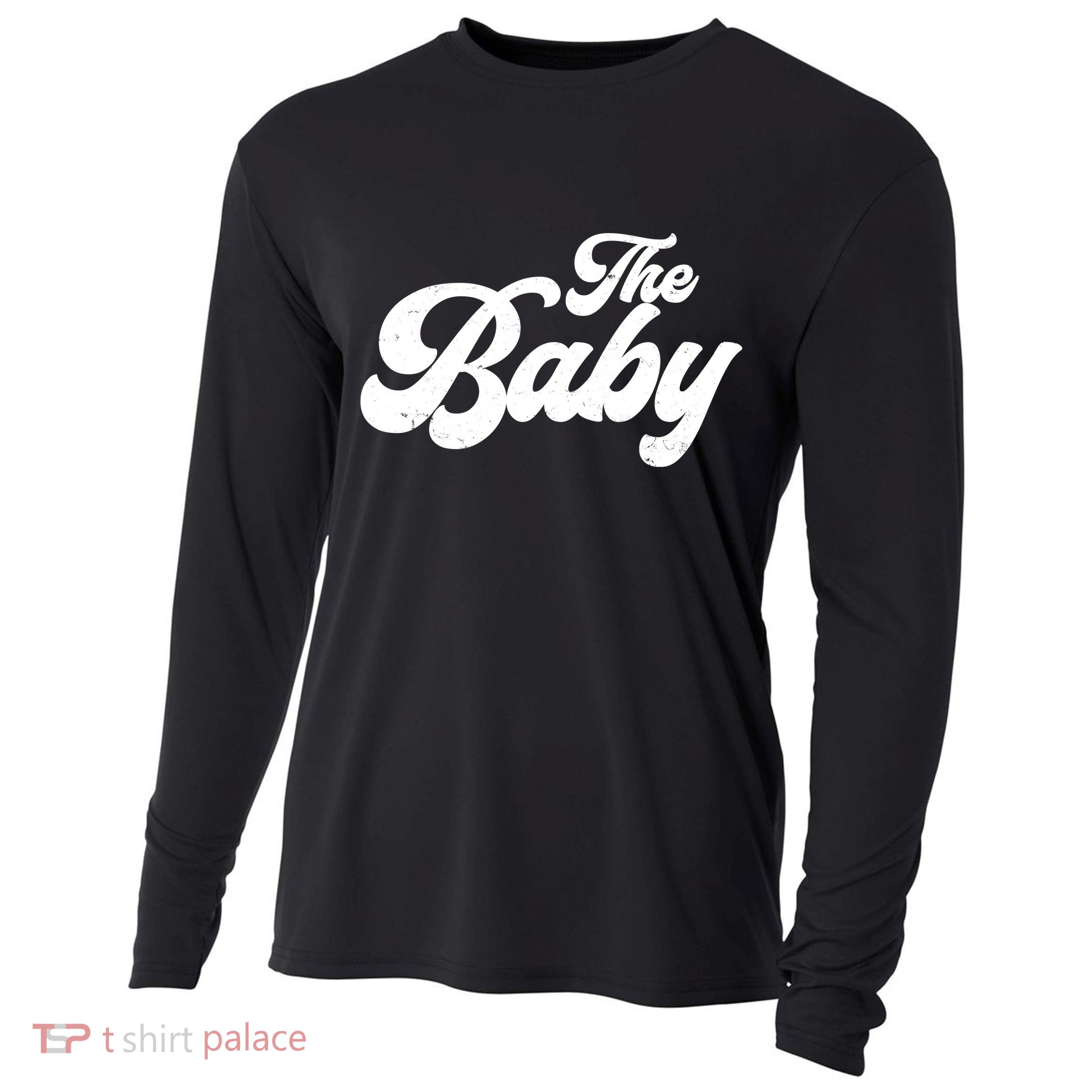 Retro The Baby Matching Family Cooling Performance Long Sleeve Crew