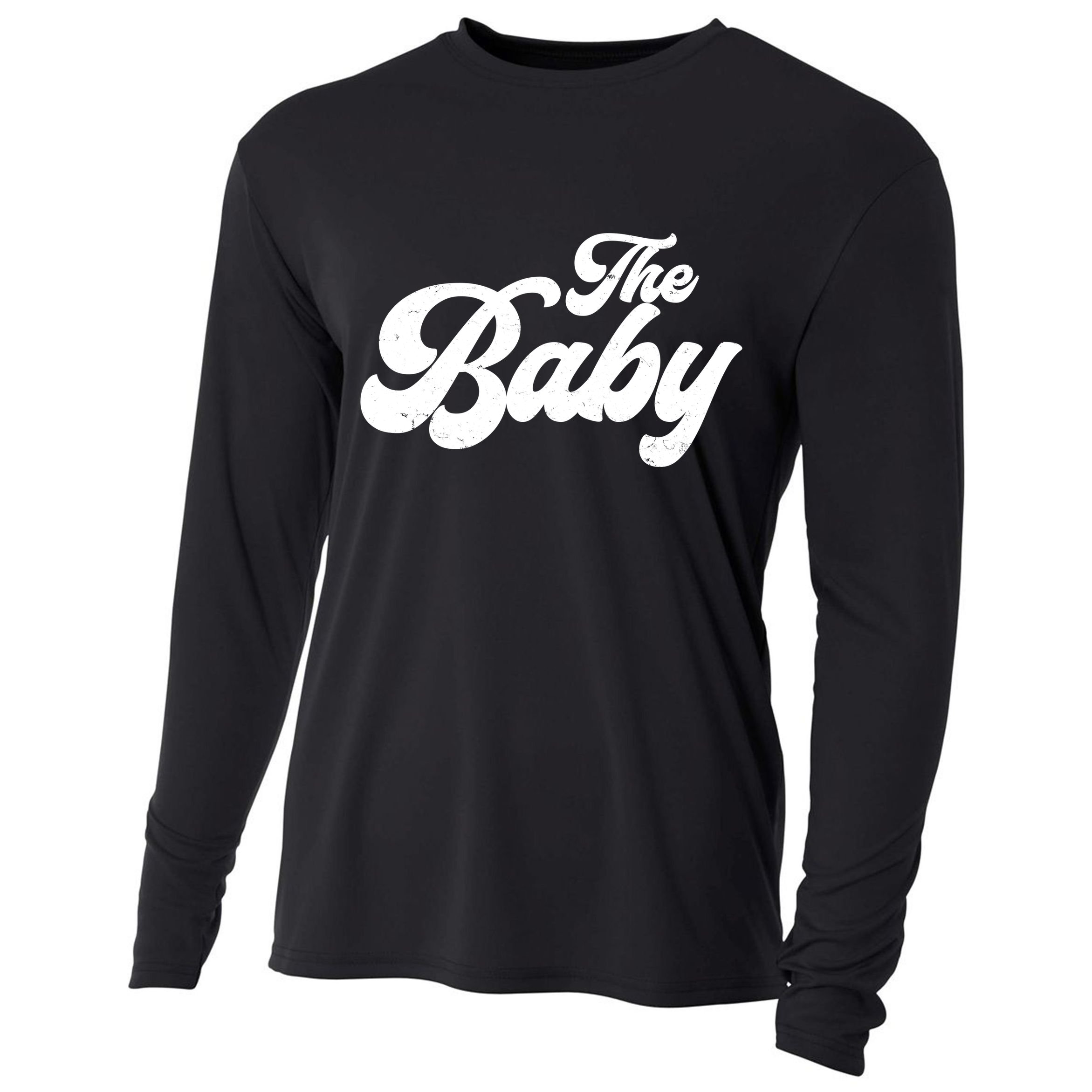 Retro The Baby Matching Family Cooling Performance Long Sleeve Crew