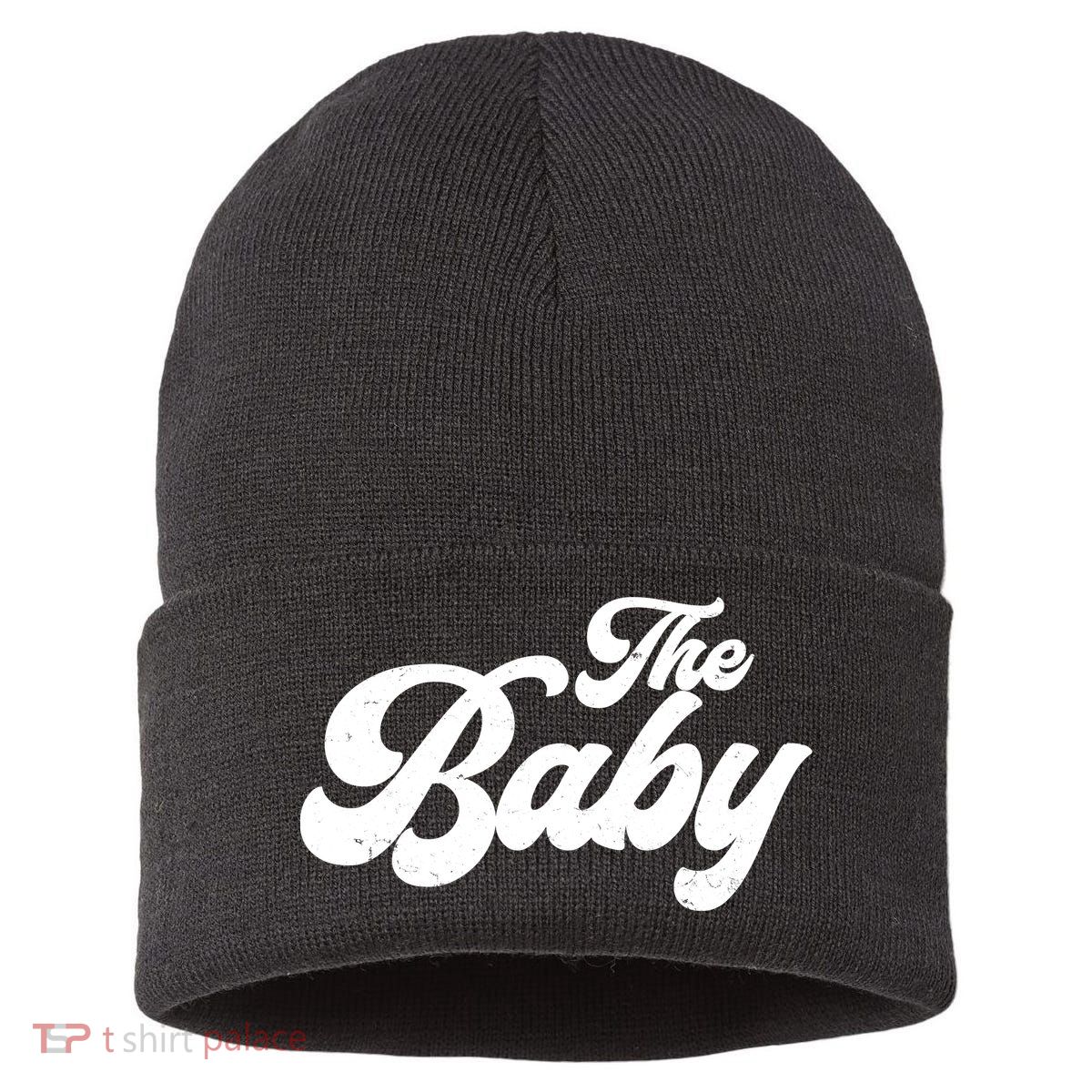 Retro The Baby Matching Family Sustainable Knit Beanie