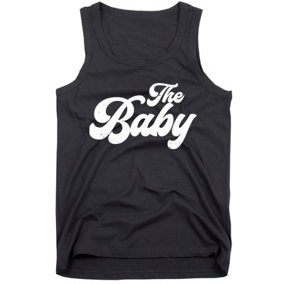Retro The Baby Matching Family Tank Top
