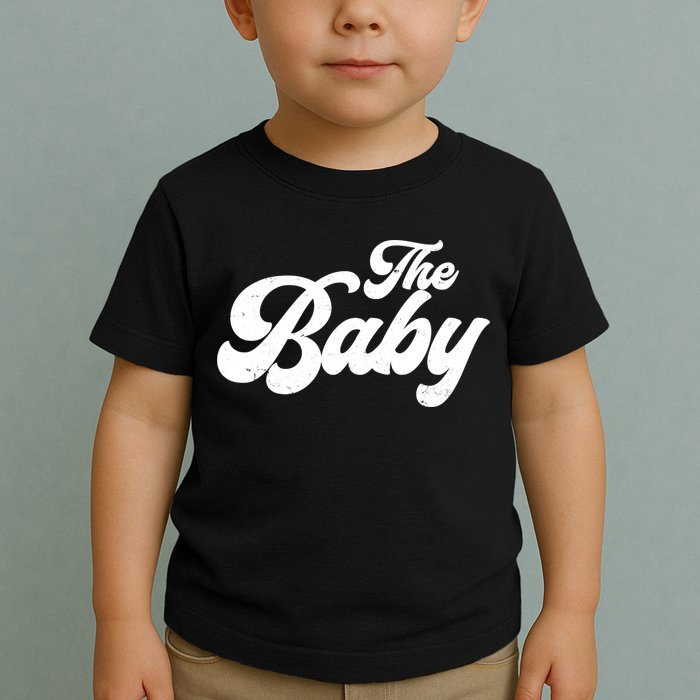 Retro The Baby Matching Family Toddler T-Shirt