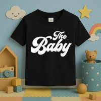 Retro The Baby Matching Family Toddler T-Shirt