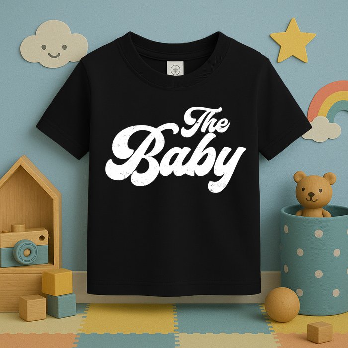 Retro The Baby Matching Family Toddler T-Shirt