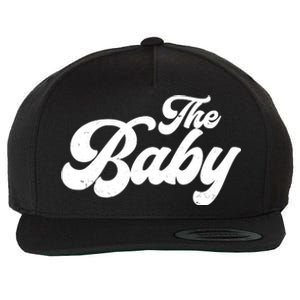 Retro The Baby Matching Family Wool Snapback Cap