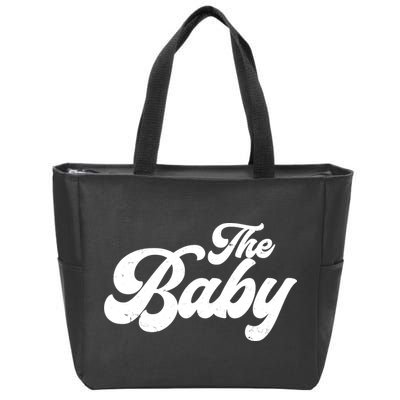 Retro The Baby Matching Family Zip Tote Bag
