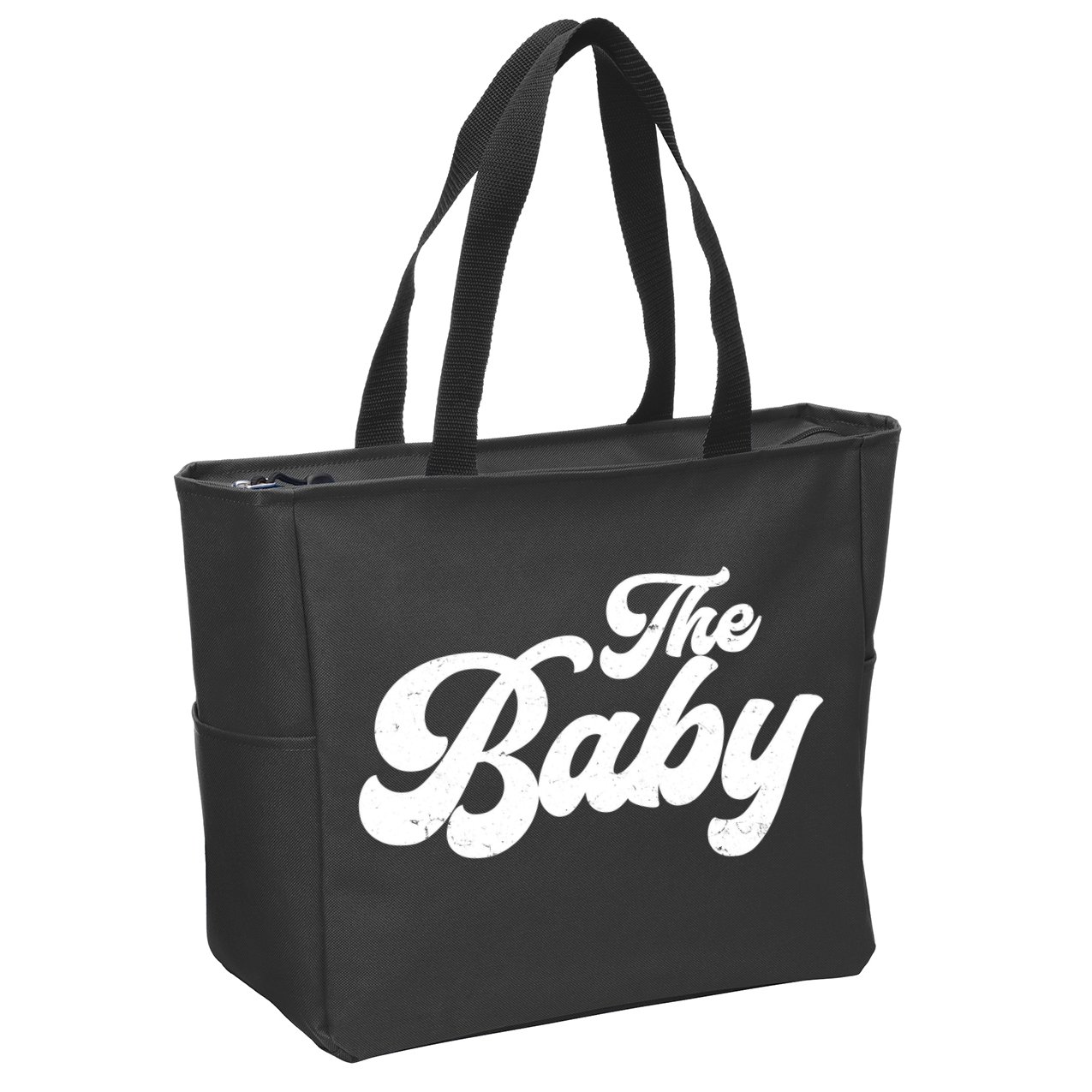 Retro The Baby Matching Family Zip Tote Bag