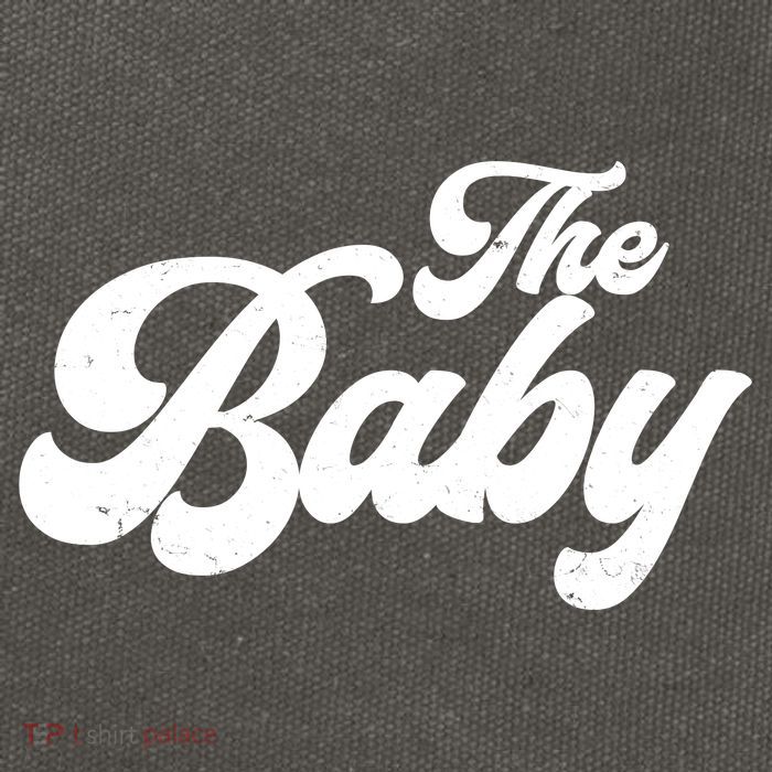 Retro The Baby Matching Family Cotton Canvas Backpack