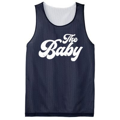 Retro The Baby Matching Family Mesh Reversible Basketball Jersey Tank