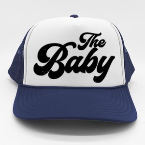 Retro The Baby Matching Family Trucker Hat