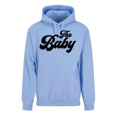 Retro The Baby Matching Family Unisex Surf Hoodie