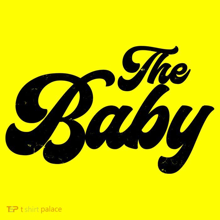 Retro The Baby Matching Family T-Shirt