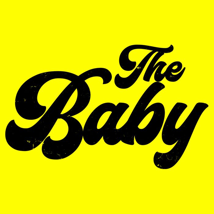 Retro The Baby Matching Family Women's V-Neck T-Shirt
