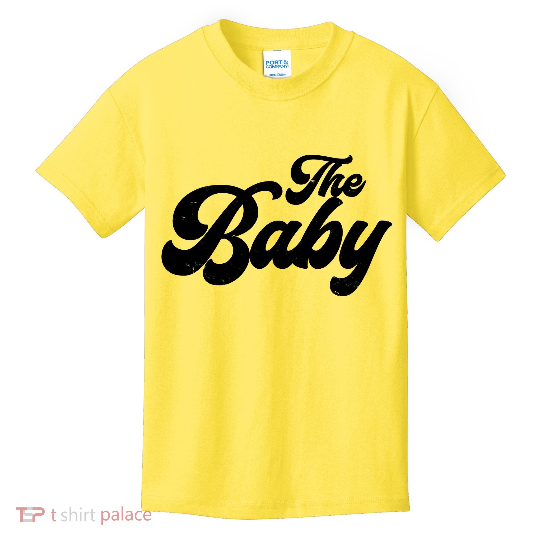 Retro The Baby Matching Family Kids T-Shirt