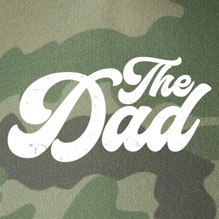 Retro The Dad Matching Family Legacy Tie Dye Trucker Hat