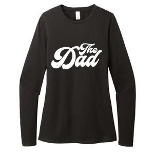 Retro The Dad Matching Family Womens CVC Long Sleeve Shirt