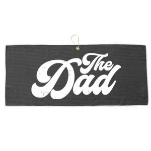 Retro The Dad Matching Family Large Microfiber Waffle Golf Towel