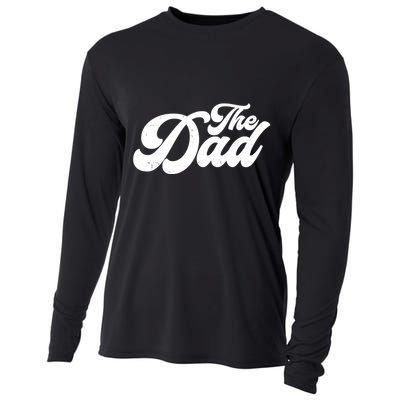 Retro The Dad Matching Family Cooling Performance Long Sleeve Crew