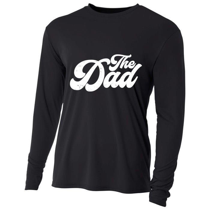 Retro The Dad Matching Family Cooling Performance Long Sleeve Crew