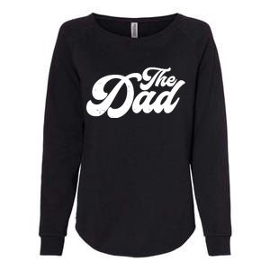 Retro The Dad Matching Family Womens California Wash Sweatshirt