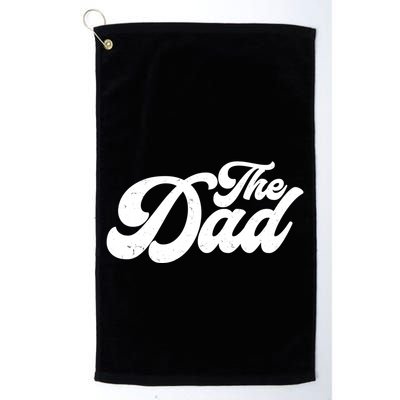 Retro The Dad Matching Family Golf Towel