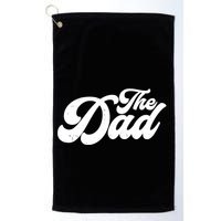 Retro The Dad Matching Family Golf Towel