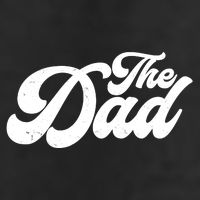 Retro The Dad Matching Family Golf Towel