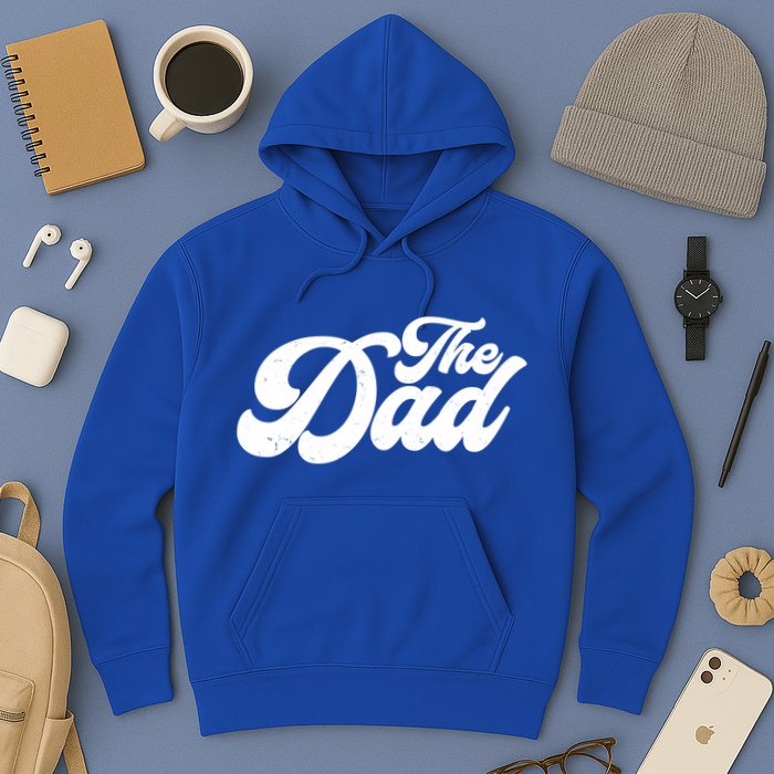 Retro The Dad Matching Family Hoodie