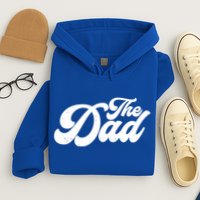 Retro The Dad Matching Family Hoodie