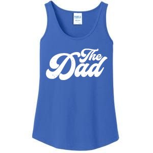 Retro The Dad Matching Family Ladies Essential Tank