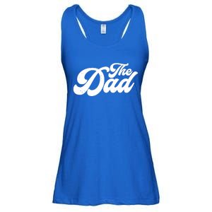 Retro The Dad Matching Family Ladies Essential Flowy Tank