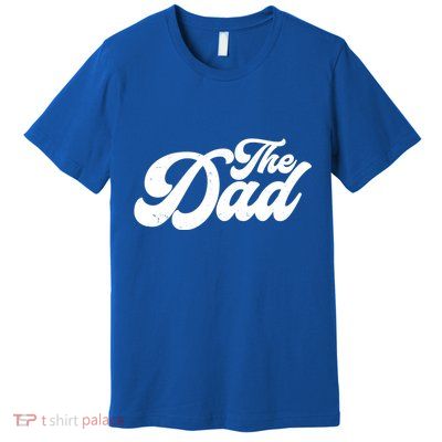 Retro The Dad Matching Family Premium T-Shirt