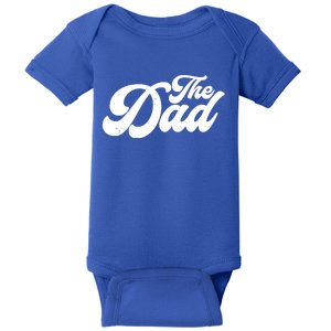 Retro The Dad Matching Family Baby Bodysuit