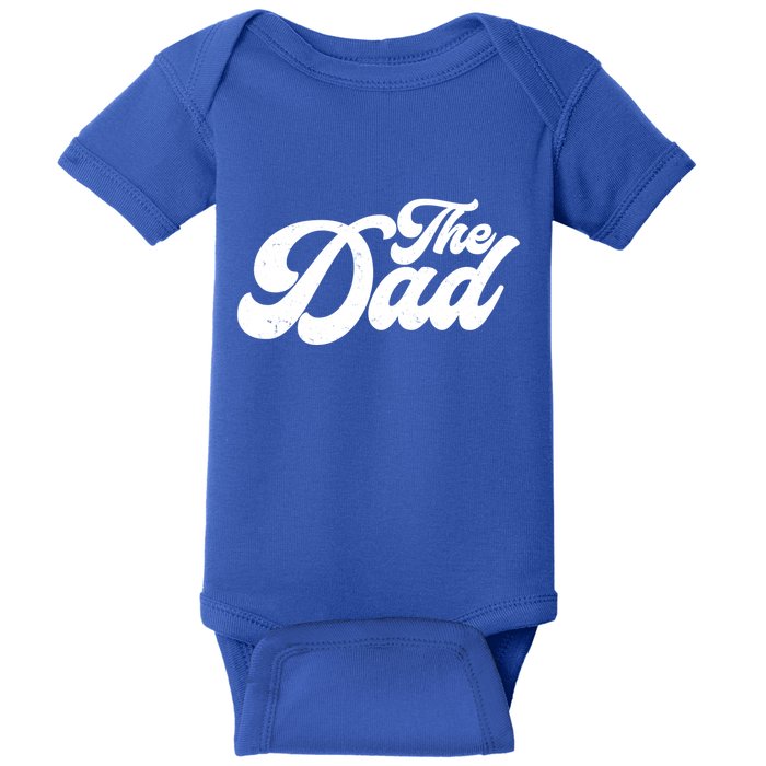 Retro The Dad Matching Family Baby Bodysuit