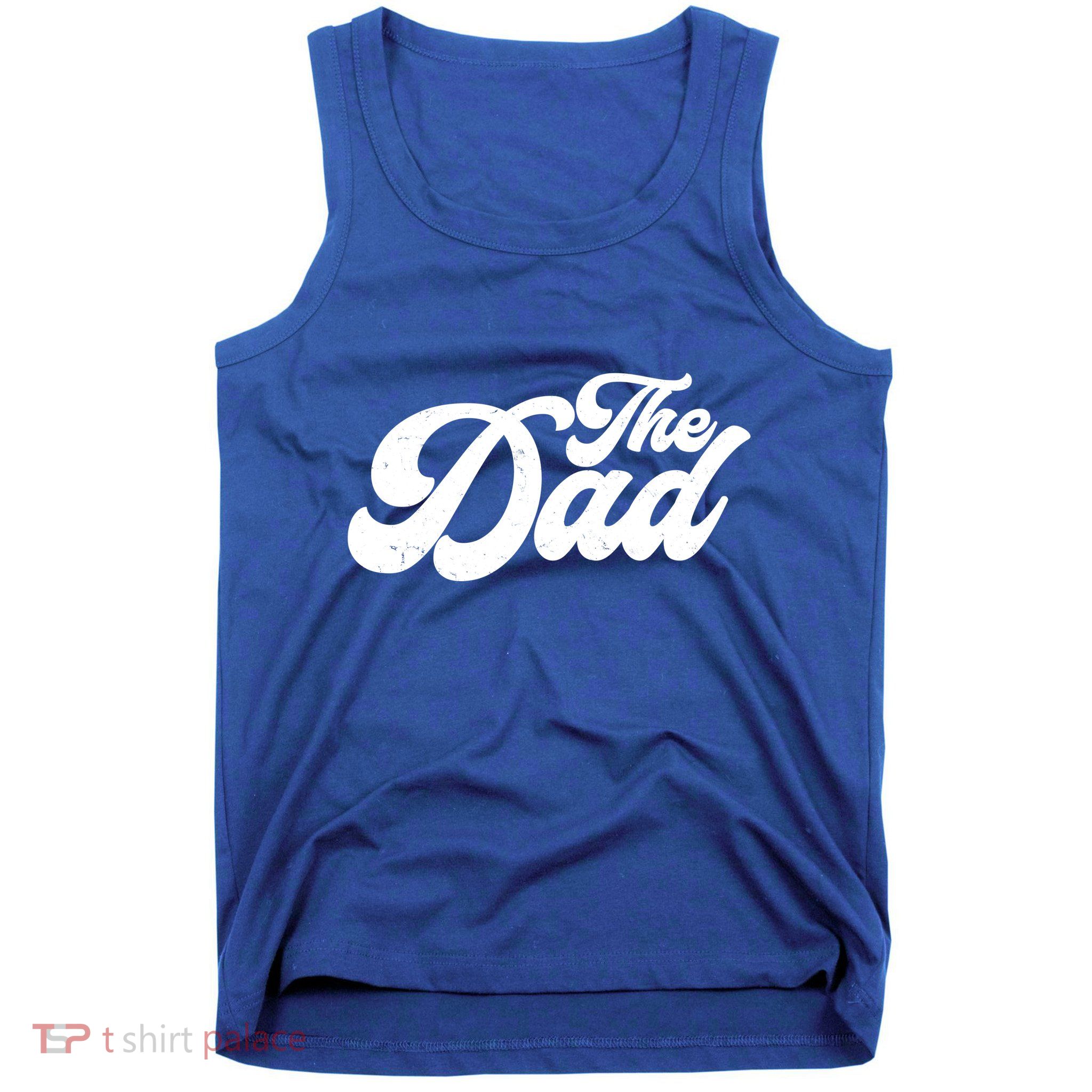 Retro The Dad Matching Family Tank Top