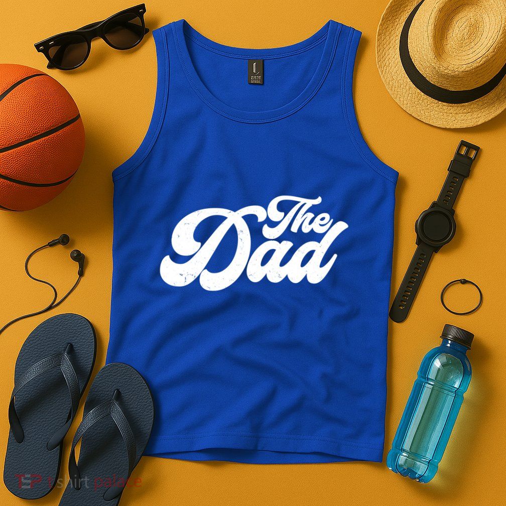 Retro The Dad Matching Family Tank Top