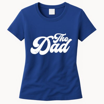 Retro The Dad Matching Family Womens T-Shirt