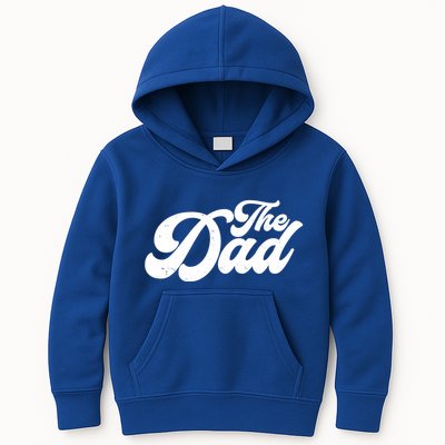 Retro The Dad Matching Family Kids Hoodie