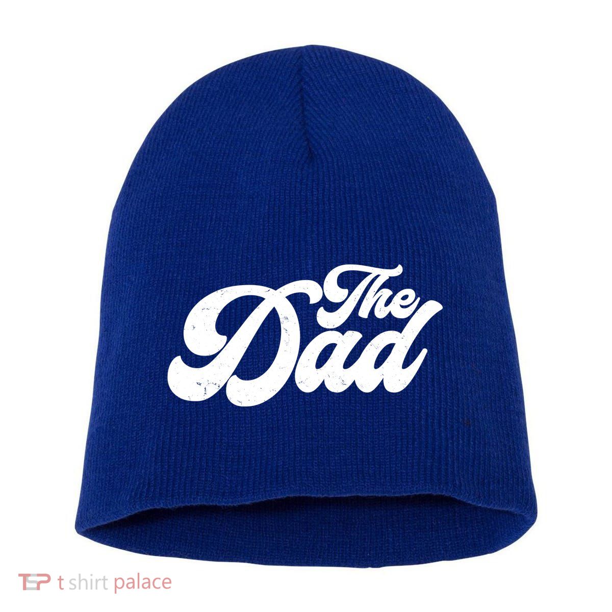Retro The Dad Matching Family Short Acrylic Beanie