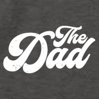 Retro The Dad Matching Family Vector Backpack