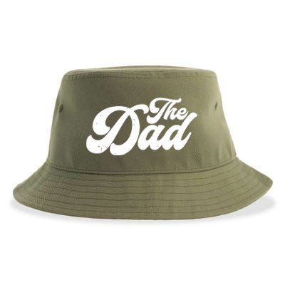 Retro The Dad Matching Family Sustainable Bucket Hat