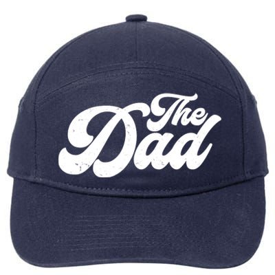 Retro The Dad Matching Family 7-Panel Snapback Hat