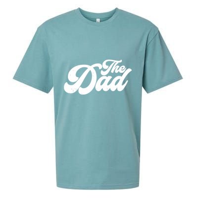 Retro The Dad Matching Family Sueded Cloud Jersey T-Shirt