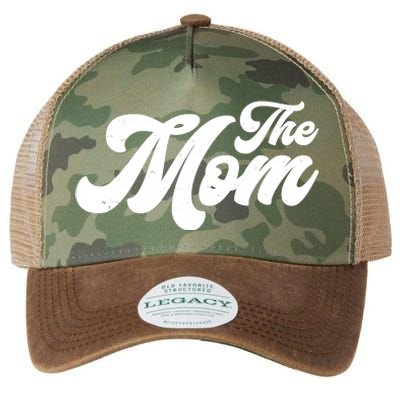 Retro The Mom Matching Family Legacy Tie Dye Trucker Hat