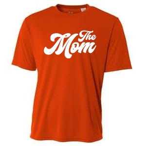 Retro The Mom Matching Family Cooling Performance Crew T-Shirt